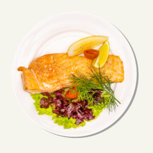 Łosoś smażony 150g