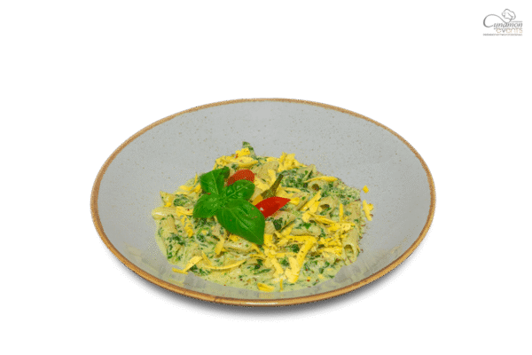 Penne ze szpinakiem. Porcja 300g