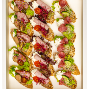 Kanapeczki mięsne 3 rodzaje - 15 sztuk