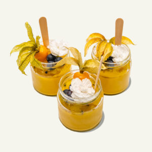 Panna cotta mango- monoporcja 120 g